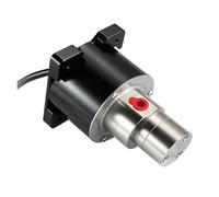 Micro-pompe à engrenages magnétiques 0,05-1,2 mL/tr 0,225-5,4 l/min Corps en acier inoxydable 316L Engrenages en PTFE Moteur sans balais 24 V CC(0.3cc per rev.)