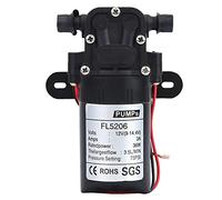 Micro Pompe à Membrane D'amorçage, DC 12V 3.5L/min Pompe à Eau Haute Pression de Moteur à Courant Continu, 36W Mini Pompe à Eau Interrupteur Automatique à Moteur à Air Sous Vide pour Aquarium (DC12V)