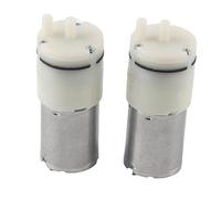 Micro pompe à vide à diaphragme d'aspiration d'air électrique à faible bruit 60Kpa 3,0 LPM DC 6V 370 2 pièces mini pompe d'aspiration à vide en alliage pour produits électroniques