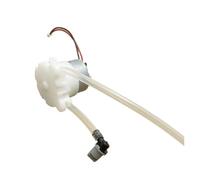 Micro-pompe péristaltique CC 5V/6V, petite pompe à engrenages à balais métalliques 500, for le dosage d'eau et de liquides, idéale(A with cable)