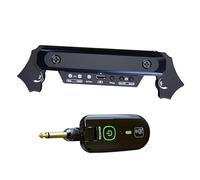 Micro Pour Guitare Acoustiqu Micro Guitare Folk Guitare Acoustique Professionnelle Capteur De Vibrations Sans Ouverture(Bk A)