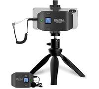 Micro pour Smartphone Comica Wireless CVM-WS50 Avec 6 Chaines Uhf Support pour