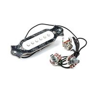 Micro pré-câblé avec bouton tonalité et volume pour guitare acoustique à 6 cordes