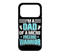 Micro Preemie Dad Prematuré Baby NICU Soins néonataux Coque pour iPhone 17 Pro