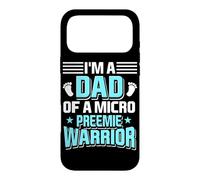 Micro Preemie Dad Prematuré Baby NICU Soins néonataux Coque pour iPhone 17 Pro Max