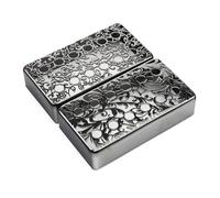 Micro professionnel pour manche de guitare avec coque en métal, couvercle Humbucker, amélioration du son, texture laiton, couverture Humbucker en laiton