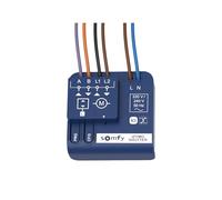 Micro Récepteur iZymo io - Pour Volet Roulant Filaire - Transformation en Commande Radio - Compatible Télécommandes io - Pilotage Centralisé Maison Connectée - Installation Facile