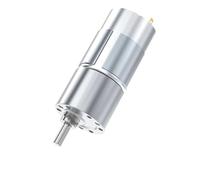 Micro réducteur à engrenage DC 12v/24v, arbre étendu, couple élevé, faible bruit, vitesse réglable, actionneur linéaire avec moteur à brosse, JGB37-555