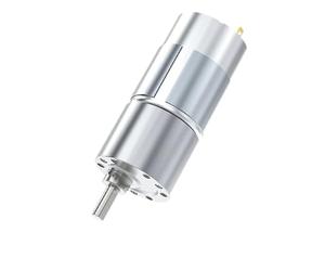 Micro réducteur à engrenage DC 12v/24v, arbre étendu, couple élevé, faible bruit, vitesse réglable, actionneur linéaire avec moteur à brosse, JGB37-555