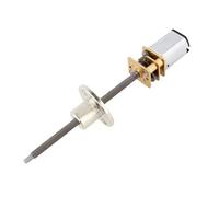 Micro réducteur de moteur 12-N20 DC M4 x 100, arbre fileté étendu, tige de vis, petit moteur 3V6V12V, basse vitesse(100,6 v)