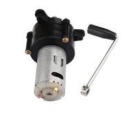 Micro Robinet et générateur hydroélectrique de Pipeline, Mini Turbine hydroélectrique compacte à Haute efficacité, générateur d'énergie à Eau CC, manivelle + entrée Eau/Turbine, système