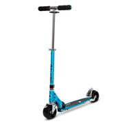 Micro Mobility Trottinette Adulte Rocket – 2-roues tout-terrain, pliable, 6+ ans – Bleu