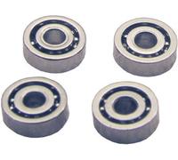Sol-Expert Micro-roulement à billes acier K15 fermé Ø 4 × 2 mm 4 pièces