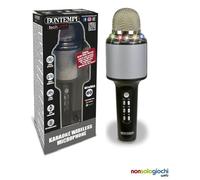 Micro sans Fil Avec Lumières Karaoke Fil 48 5010 Bontempi -nuovo-italia