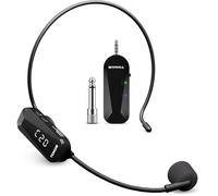 Micro sans fil casque TONOR UHF 20 canaux Rechargeable 2-en-1 autonomie 6,5h