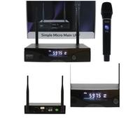 Micro sans fil - POWER - MW 100 MH - PLL multifréquences - 584-608 MHz - 1 canal