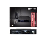Micro sans fil - PRODIPE - UHF B210 DSP Lavalier SOLO - Serre-tête - 50 Fréquences - Noir