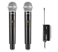 Micro sans fil - VONYX - WM552 - 2 micros main - 10 canaux - Couleur noire