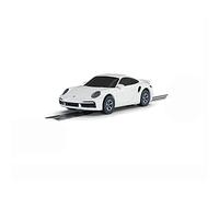Micro Scalextric Porsche 911 Turbo Voiture - Blanche