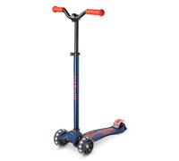 Micro Scooter maxi micro deluxe pro LED rouge marine