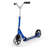 Micro Scooters | Cruiser LED Trottinette pour enfants | Guidon réglable | Léger | Roues lumineuses | Pliable | 6-12 ans | Garçons et filles | Bleu