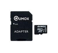 micro SD - QUMOX - 64 Go - Classe 10 - Vitesse de lecture 20 Mo/S - Vitesse d'écriture 40 Mo/S
