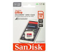 Micro SD - Sandisk - Ultra 128Go - 140MB/S - Classe 10 - U1 A1 - Adaptateur SD inclus