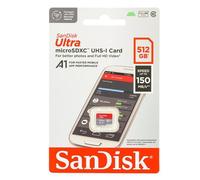 Micro SD - Sandisk - Ultra - 512Go - 150MB/S - Classe 10 - U1 - A1