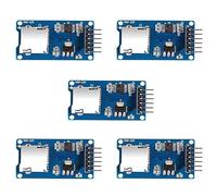 Micro SD TF Carte Adater Lecteur Module 6Pin SPI Interface Driver Module avec puce Niveau Conversion pour Arduino UNO R3 MEGA 2560 Due 5 PCS