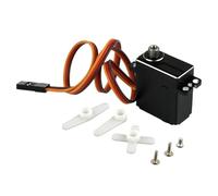 Micro servo numérique RC 11kg, engrenage métallique sans Noyau, Moteur 20g for modèle de Voiture 1:24 SCX24 SCX10.3, Queue d'hélicoptère d'avion 0.06s 8.4V(360 Degree)