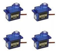 Micro servomoteur 4x 9G SG90 Pour RC Robot Hélicoptère Avion Avion Voiture Bateau G