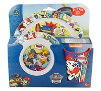 MICRO SET 3 PIÈCES BANDE DESSINÉE DE PAW PATROUILLE