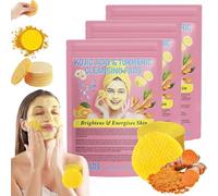 Micro-skin Turmeric Kojic Acid Pads | Turmeric Cleansing Pads,Kojic Acid And Turmeric Cleansing Pads,Helps Balance Skin Oil And Water, Pore Cleaning (3Box)