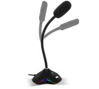 Micro Streaming LED RGB PC, iMac et Macbook Gaming Youtube Twitch Skype TeamSpeak Discord