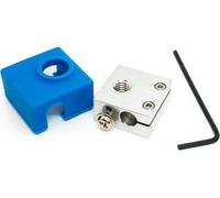 Micro-Swiss Heater Block Upgrade with Silicone Sock - CR-10 / Ender