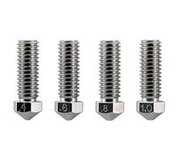 Micro Swiss Plaqué Résistant à l'usure High Flow Compatible Volcano / Artillery Sidewinder 1,75 mm Lot économique (0,4 mm, 0,6 mm, 0,8 mm, 1,0 mm)