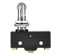 Micro Switch Momentané 1Pc, Contact Argent, 250V 15A - Haute Fiabilité, Boîtier Plastique Ignifuge, Protection Sécurité Intensive (Au BM-1308)