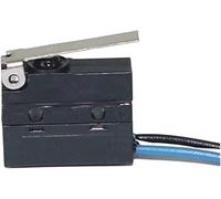 Micro Switchs 3pcs Interrupteur imperméable Arc spdt Rouleau et sans bras de levier 3 broches WS1-Z Microswitch momentané 5A 250VAC avec 500 mm(Ws1-z7-w150r500)