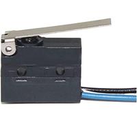 Micro Switchs 3pcs Interrupteur imperméable Arc spdt Rouleau et sans bras de levier 3 broches WS1-Z Microswitch momentané 5A 250VAC avec 500 mm(Ws1-z2-w150r500)