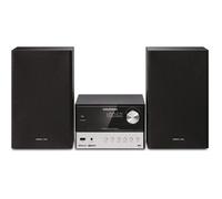 Grundig CMS 3000 BT DAB+ Système micro audio domestique 30 W Noir, Argent