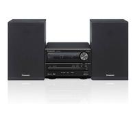 Micro-système HiFi noir - Panasonic - Jusqu'à 50 W - CD-DA, MP3-CD, MP3 - CD, CD-R, CD-RW - Radio FM avec RDS - Maison