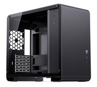 Micro-tour Jonsbo Jonsbo U4 Mini Micro-ATX-Gehäuse, Tempered Glass - schwarz Boîtier, Boîtier gaming, Boîtier PC