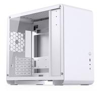 Micro-tour Jonsbo Jonsbo U4 Mini Micro-ATX-Gehäuse, Tempered Glass - weiß Boîtier, Boîtier gaming, Boîtier PC blanc