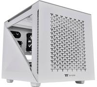 Micro-tour Thermaltake Divider 200 TG Air Snow Boîtier PC blanc 2 ventilateurs pré-installés, fenêtre latérale, filtre