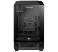 Micro-tour Thermaltake The Tower 300 Boîtier gaming noir 2 ventilateurs pré-installés, fenêtre latérale