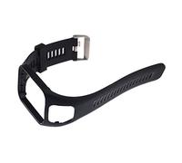 Micro Trader Coque en silicone Bracelet de montre bracelet noir Bracelet Sangles de remplacement pour TomTom Runner 2 chemin de 3 Spark Spark 3 Sport Montre GPS