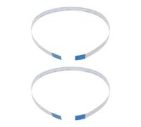 Micro Traders Lot de 2 câbles de connexion à ruban flexible pour ordinateur portable Asus R752M X553 X551 555S X555Y A555L F555LD 20 cm