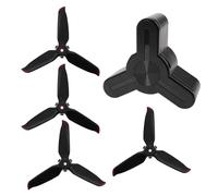 Micro Traders Lot de 2 Paires d'hélices 5328S avec étui de Rangement for hélices, compatibles avec Les Accessoires de Drones FPV Combo. Hélices 5328S avec boîtier de Protection antichute.