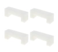 Micro Traders Lot de 4 filtres en mousse compatibles avec les fontaines à eau Petkit Smart pour chat et chien