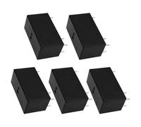 Micro Traders Lot de 5 relais d'alimentation 6 broches 16 A 250 VAC GH-12 VDC-1A-S16 pour circuits d'appareils ménagers de contrôle industriel automobile